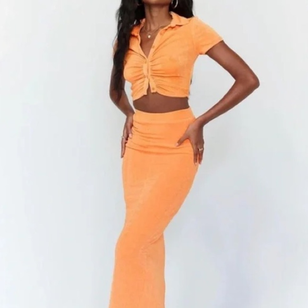 Princess Polly orange set NWT